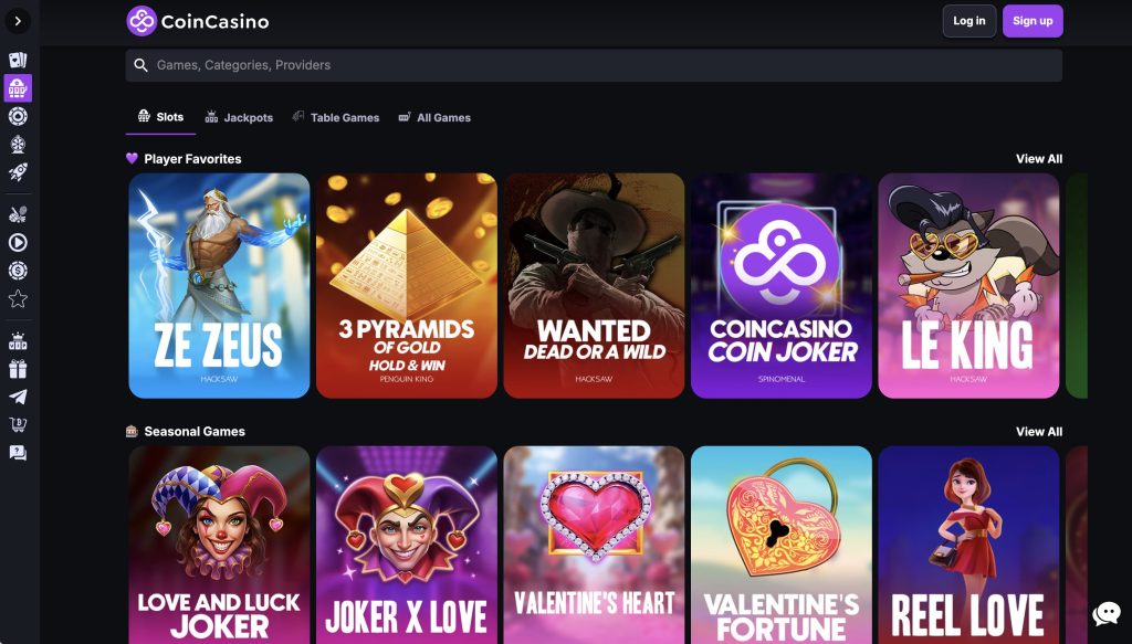 CoinCasino Minnesota Online Casino